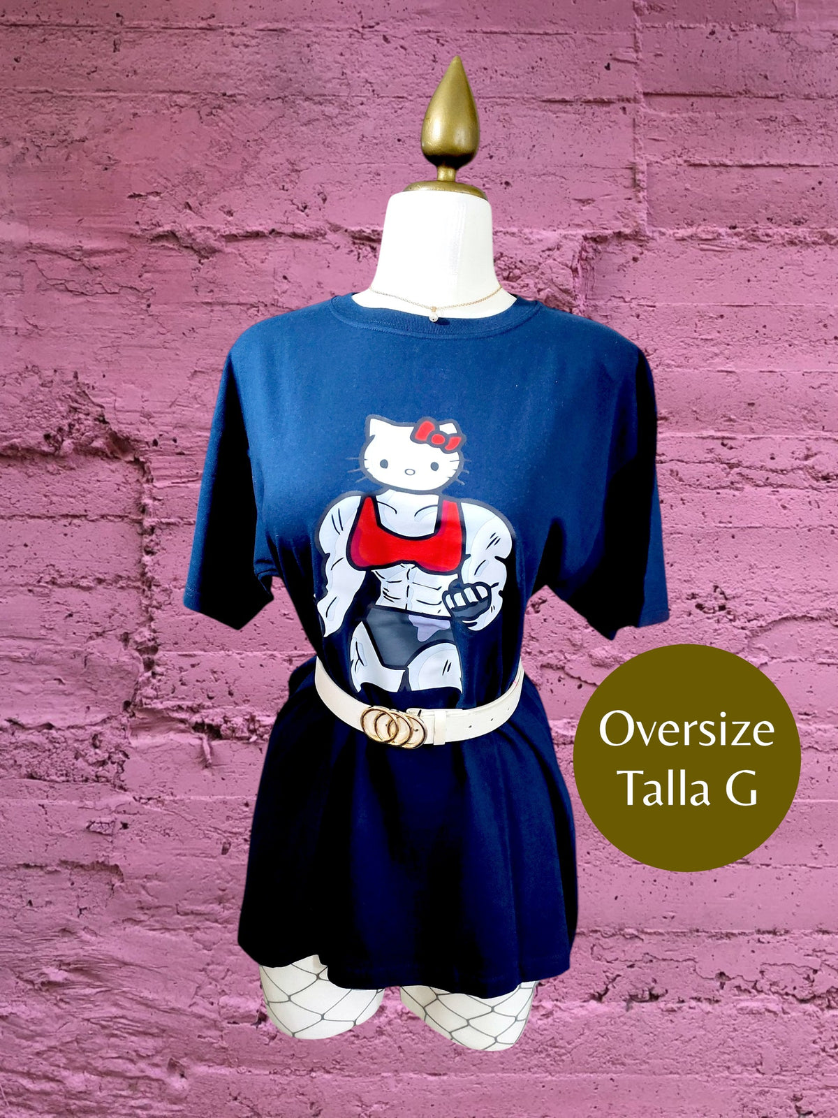Playera Oversize Talla Grande