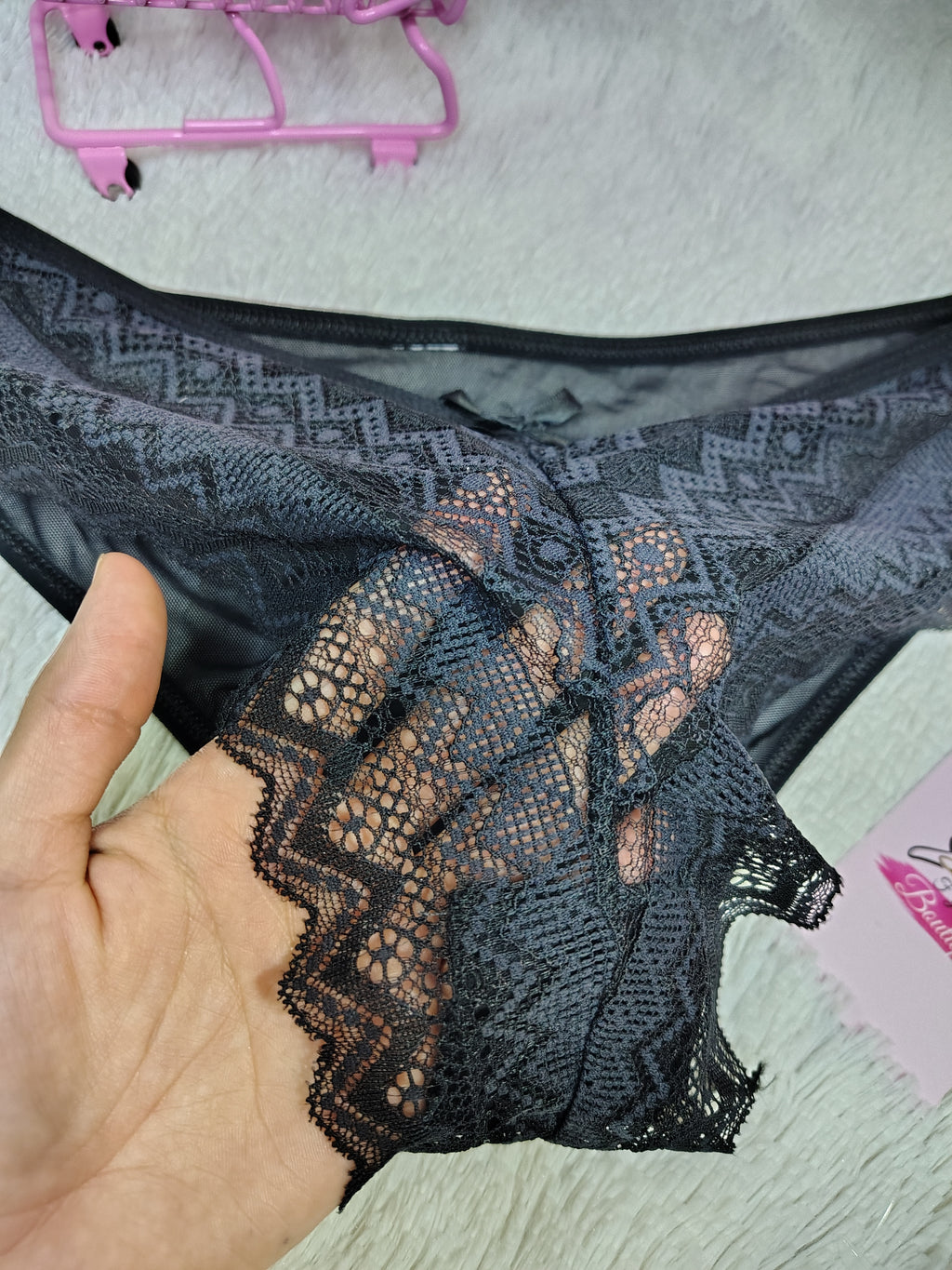 💖Panty Negro de encaje💖