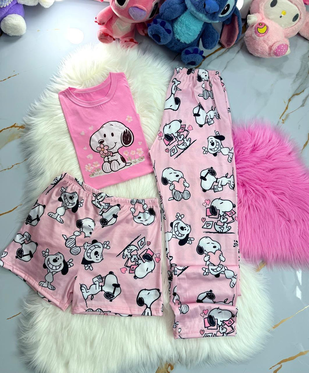 Pijama 3 piezas Unitalla✨