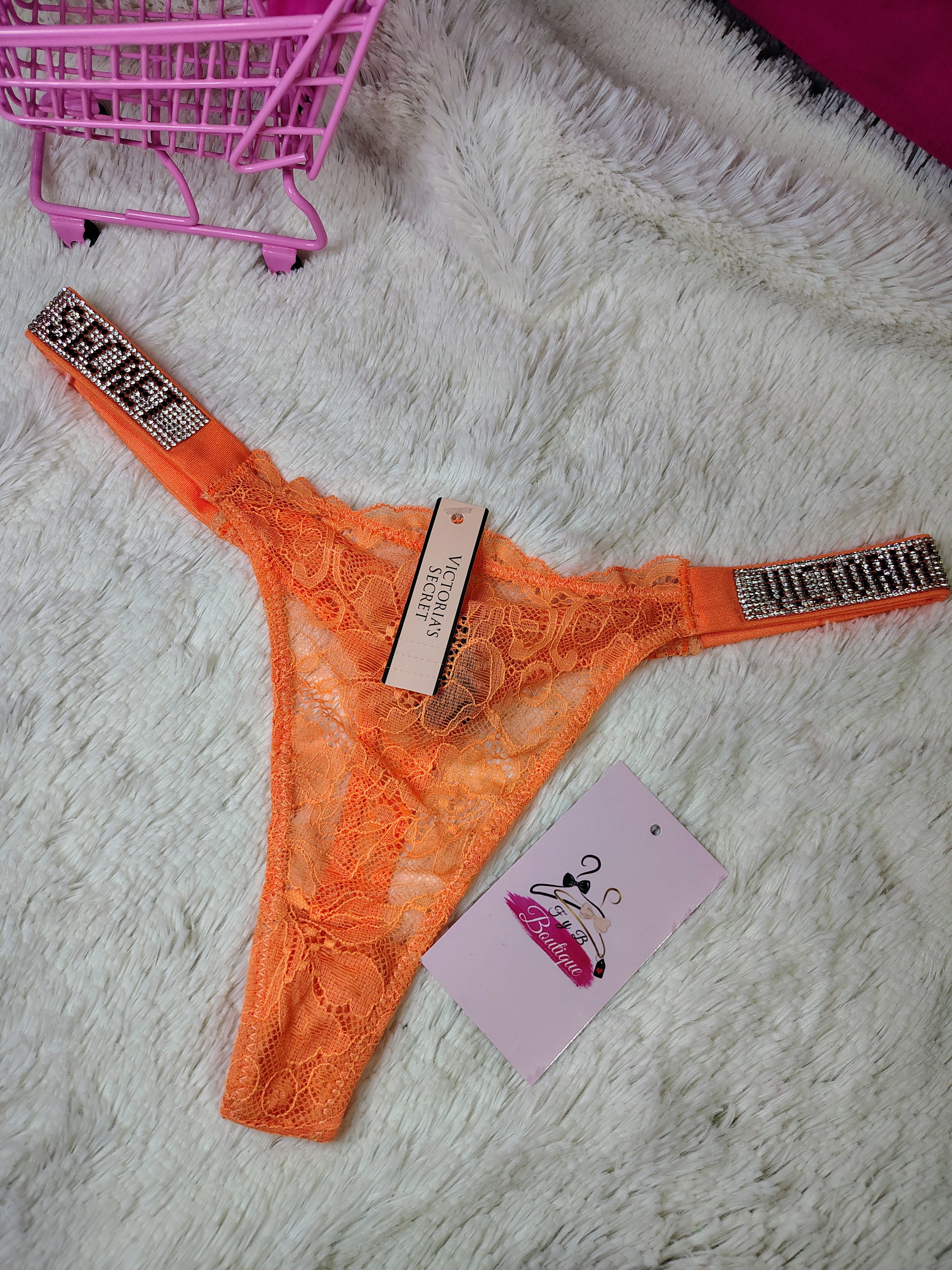🔥🍑Tanga con pedrería Victoria's Secret🔥🍑