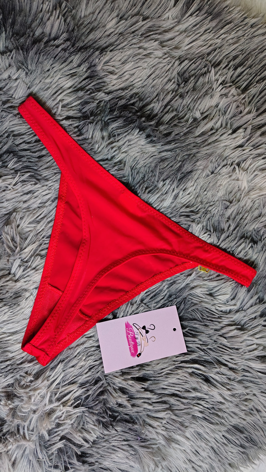 Tanga Victoria's Secret✨ Dije "V" con cristales 💎