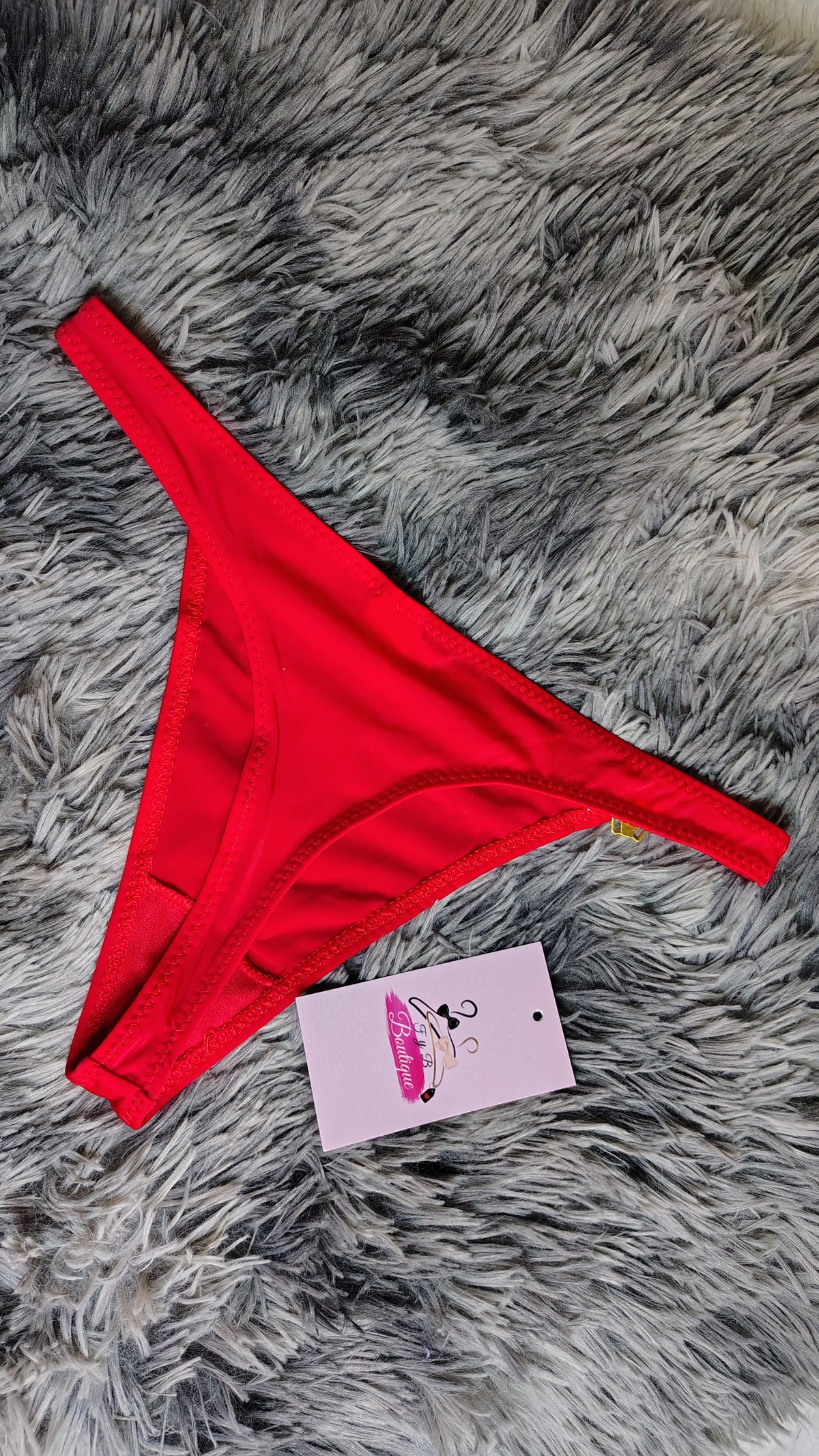 Tanga Victoria's Secret✨ Dije "V" con cristales 💎