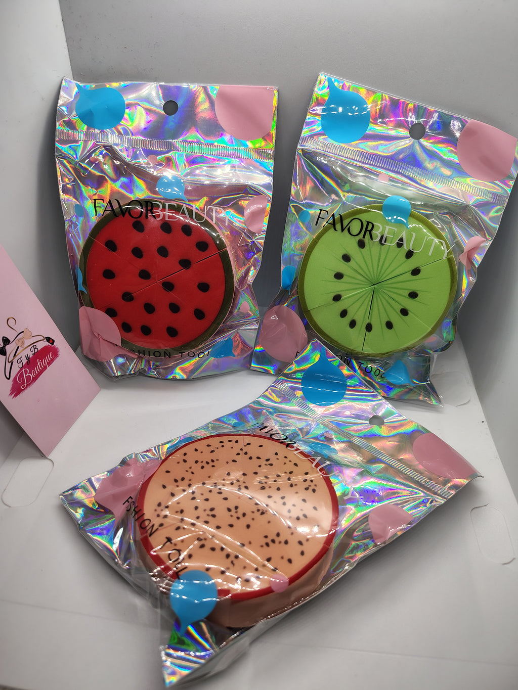 Esponjas de frutas 🍉🥝🥑✨