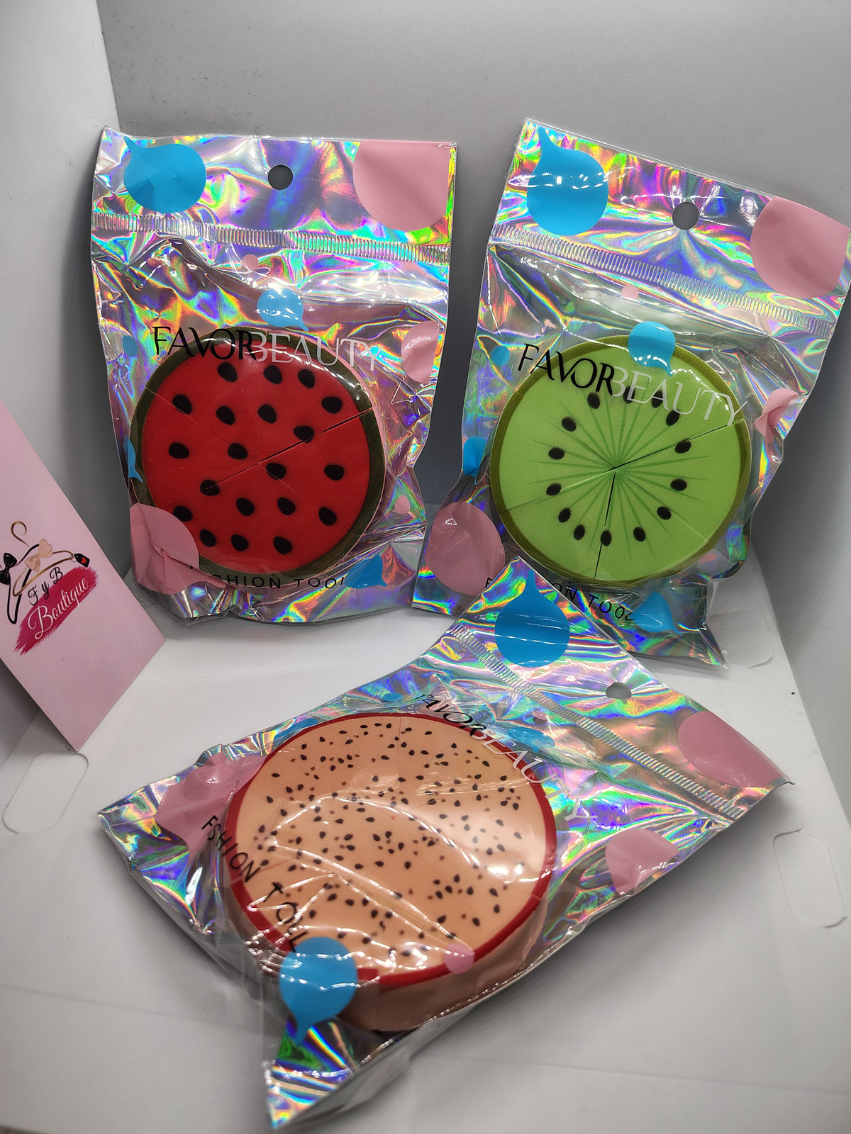 Esponjas de frutas 🍉🥝🥑✨