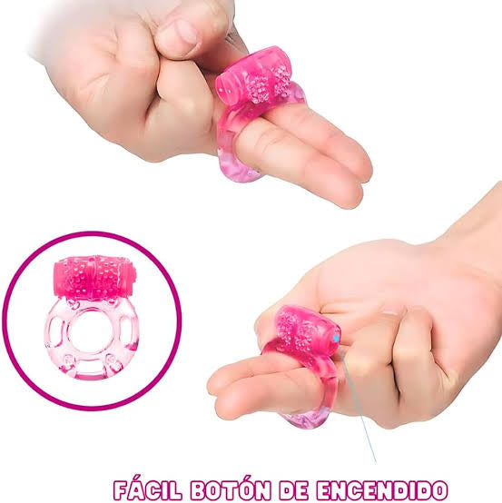 Sexshop - Anillo vibrador para caballero🔥