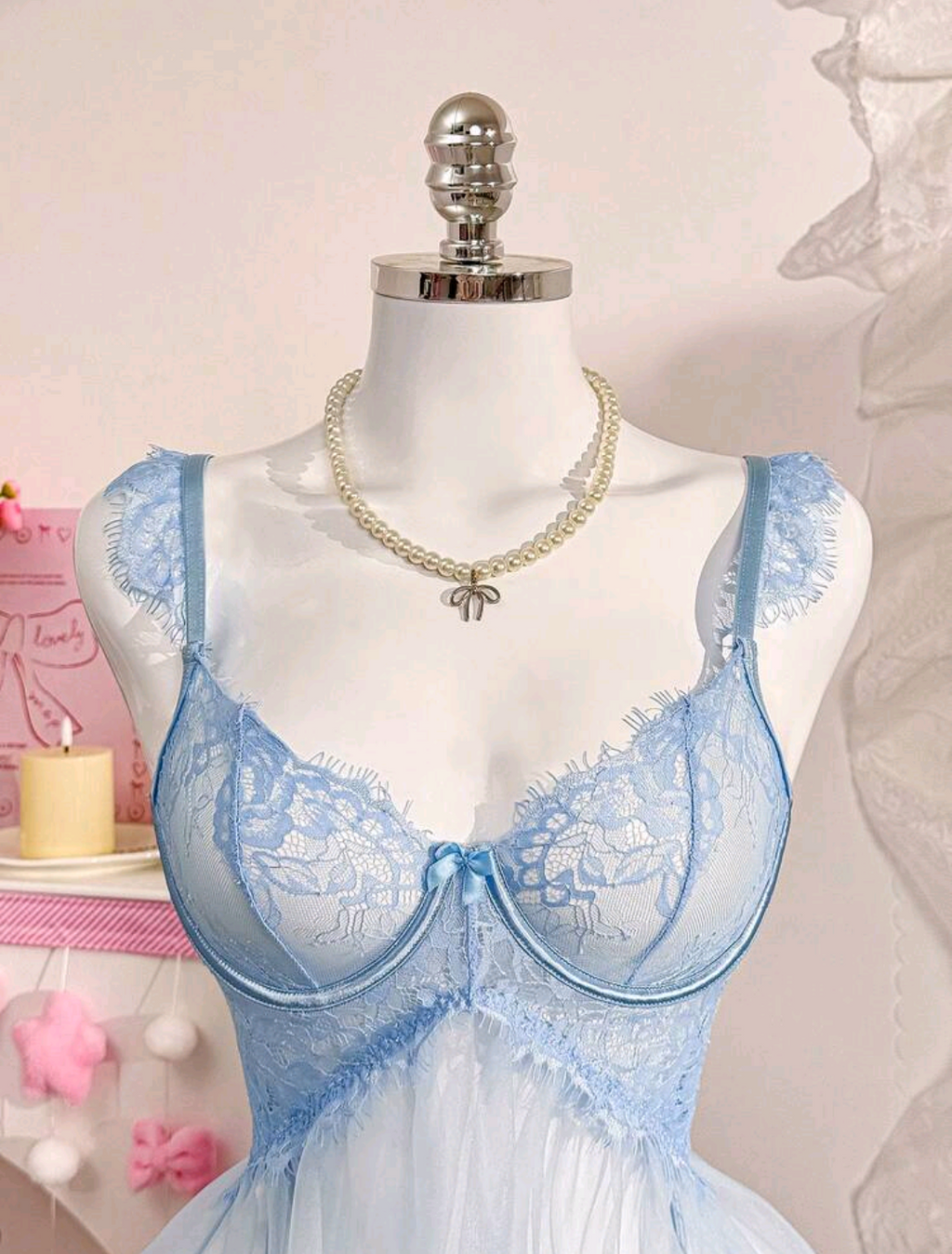 Lencería| Babydoll Azúl 🩵✨