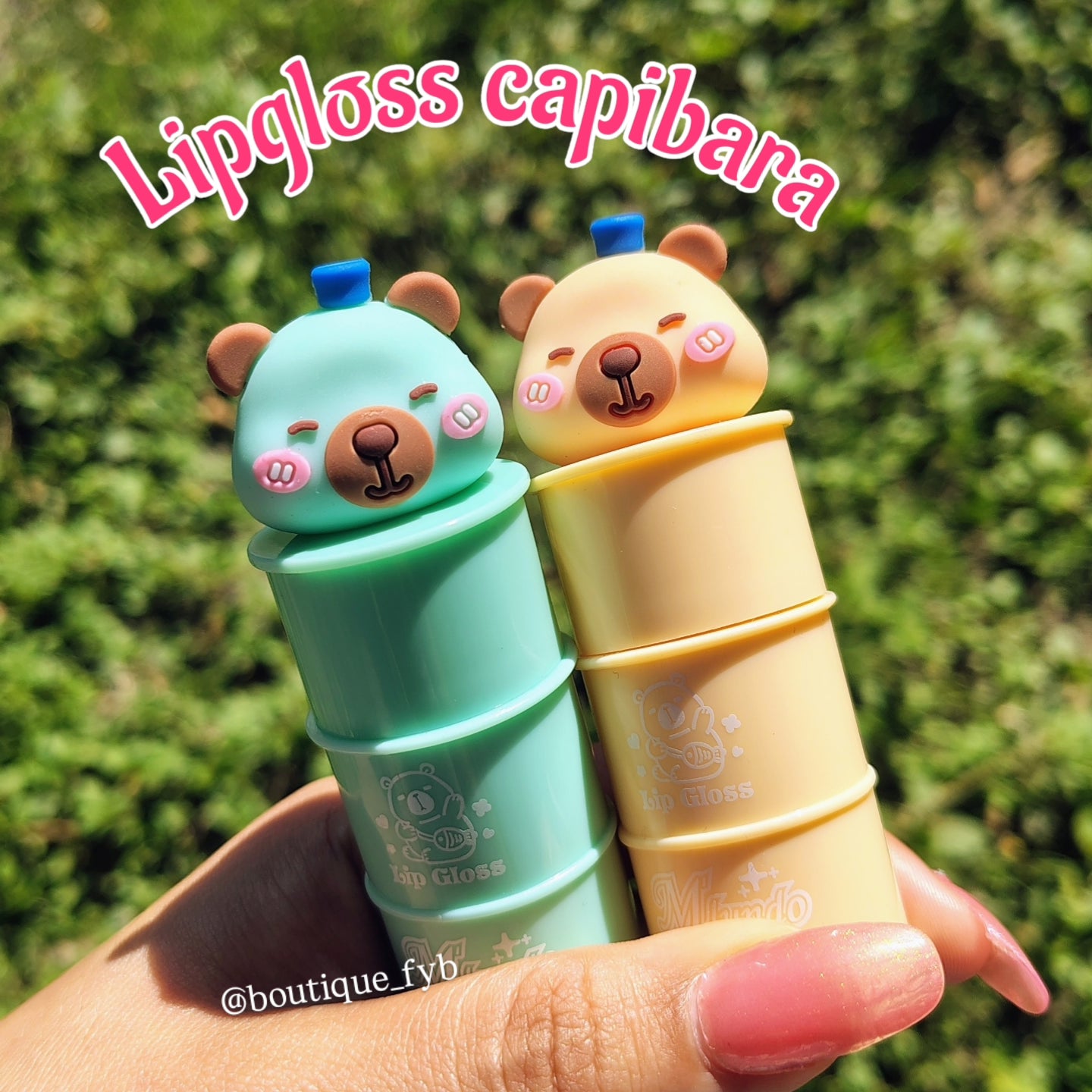 Lipgloss capibara 🤎