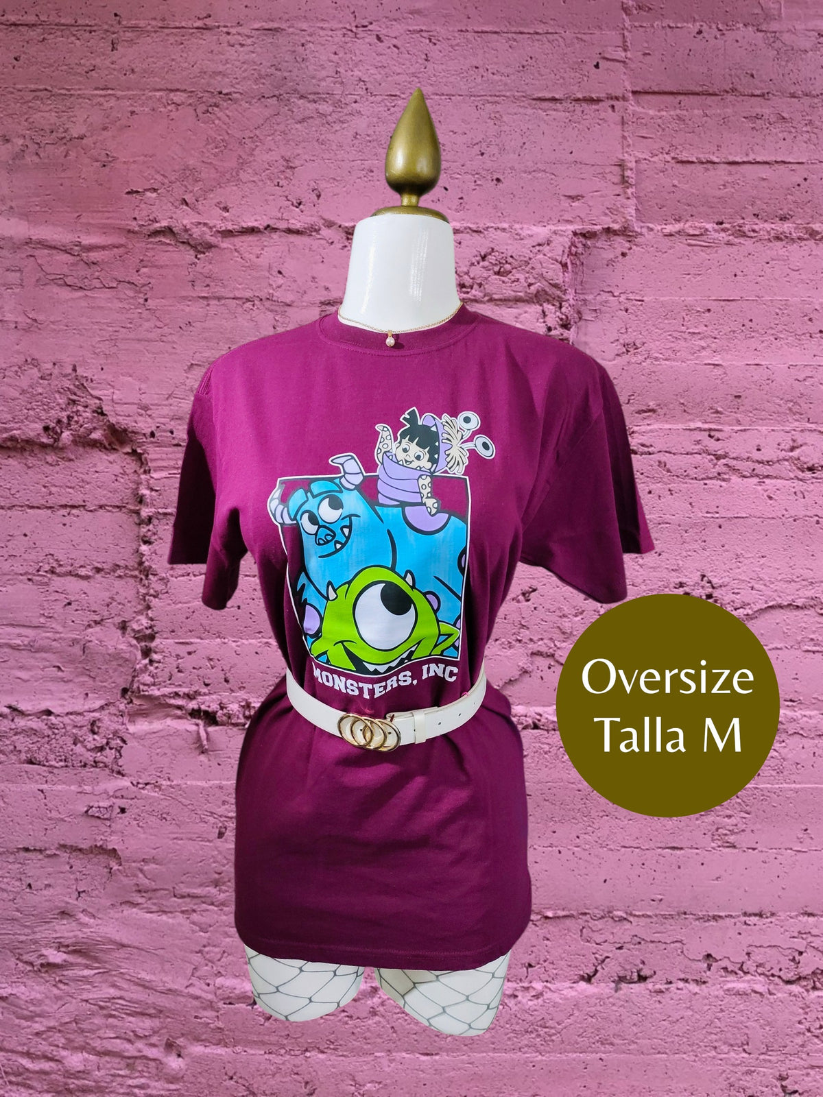 Playera Oversize Talla Mediana
