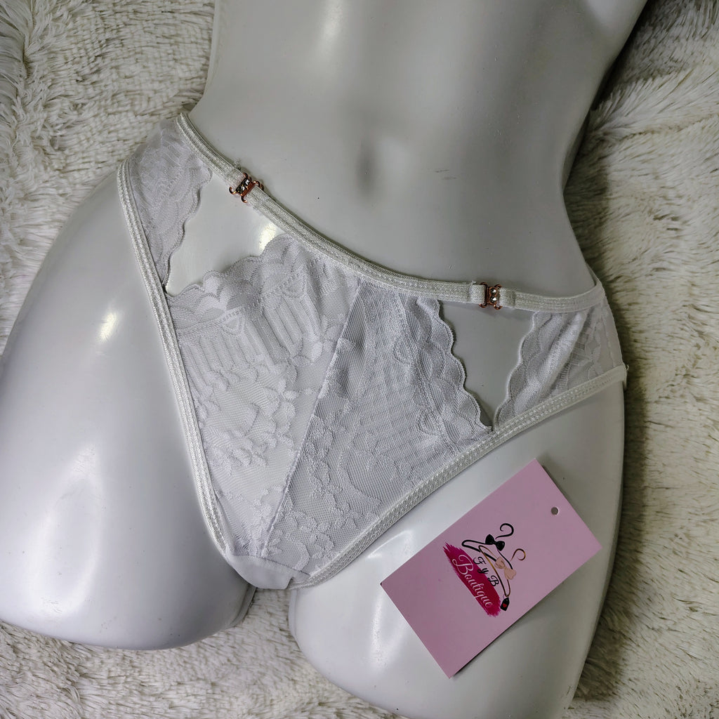 ✨Set de 5 Panties Mesh con encaje ✨