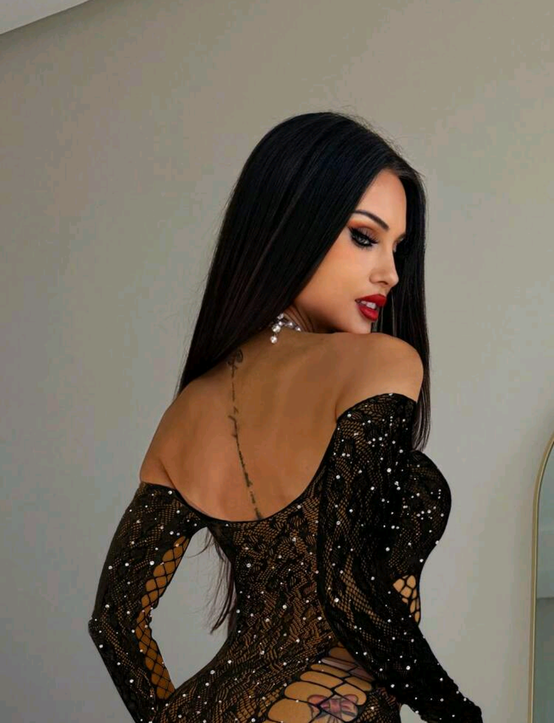 Lencería| Body completo de Malla sexy ✨