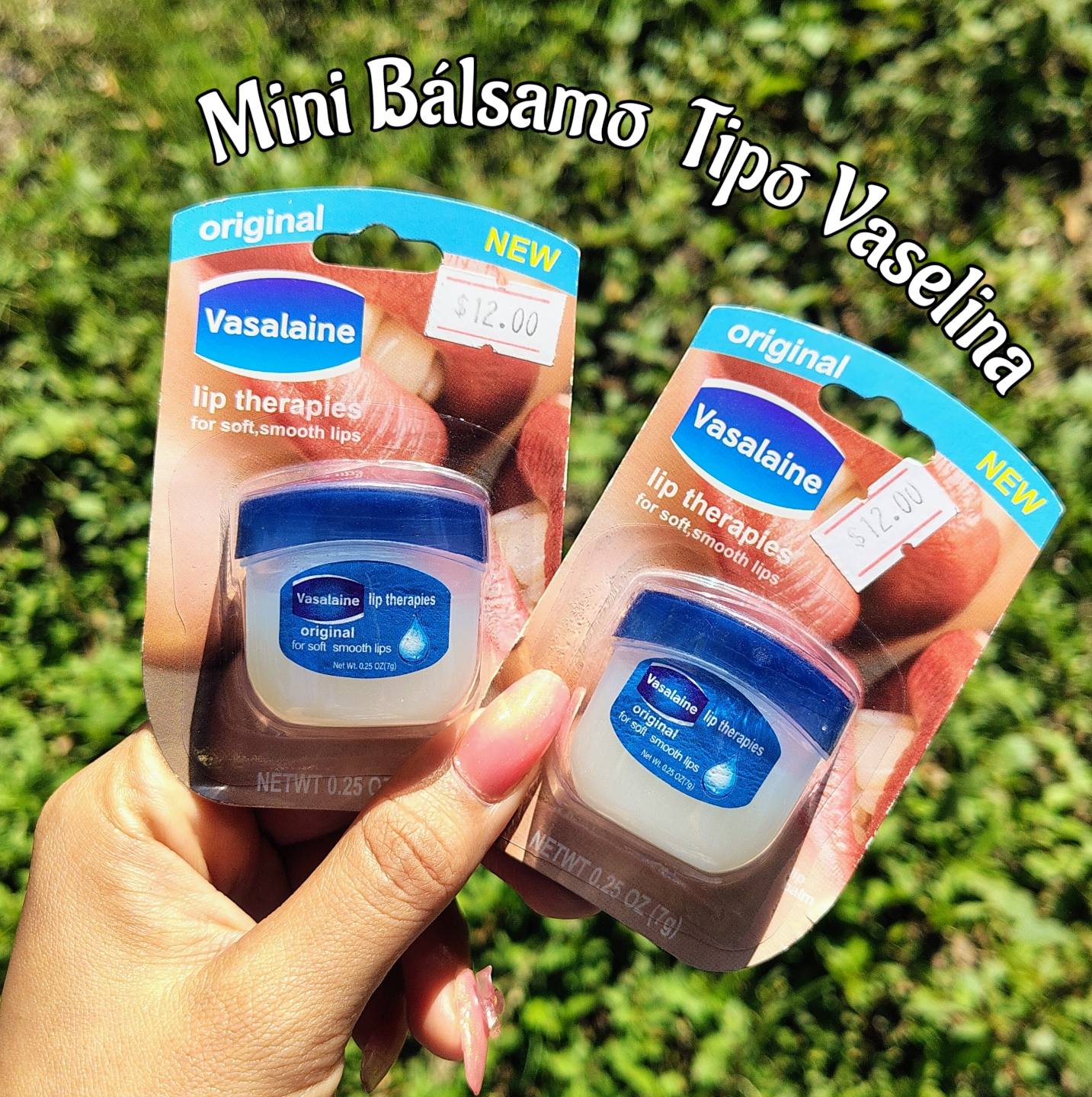 ✨Mini Bálsamo para labios tipo Vaselina✨