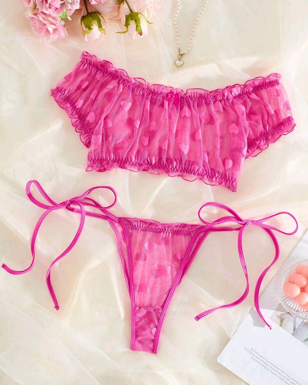 Lencería | Set de 2 piezas ajustable💕