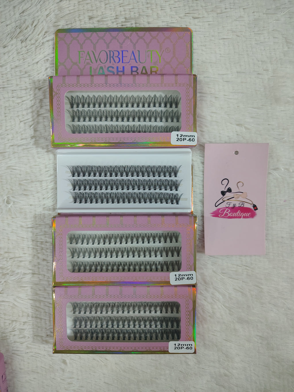 Kit de 60 Pestañas en racimo 🌸✨