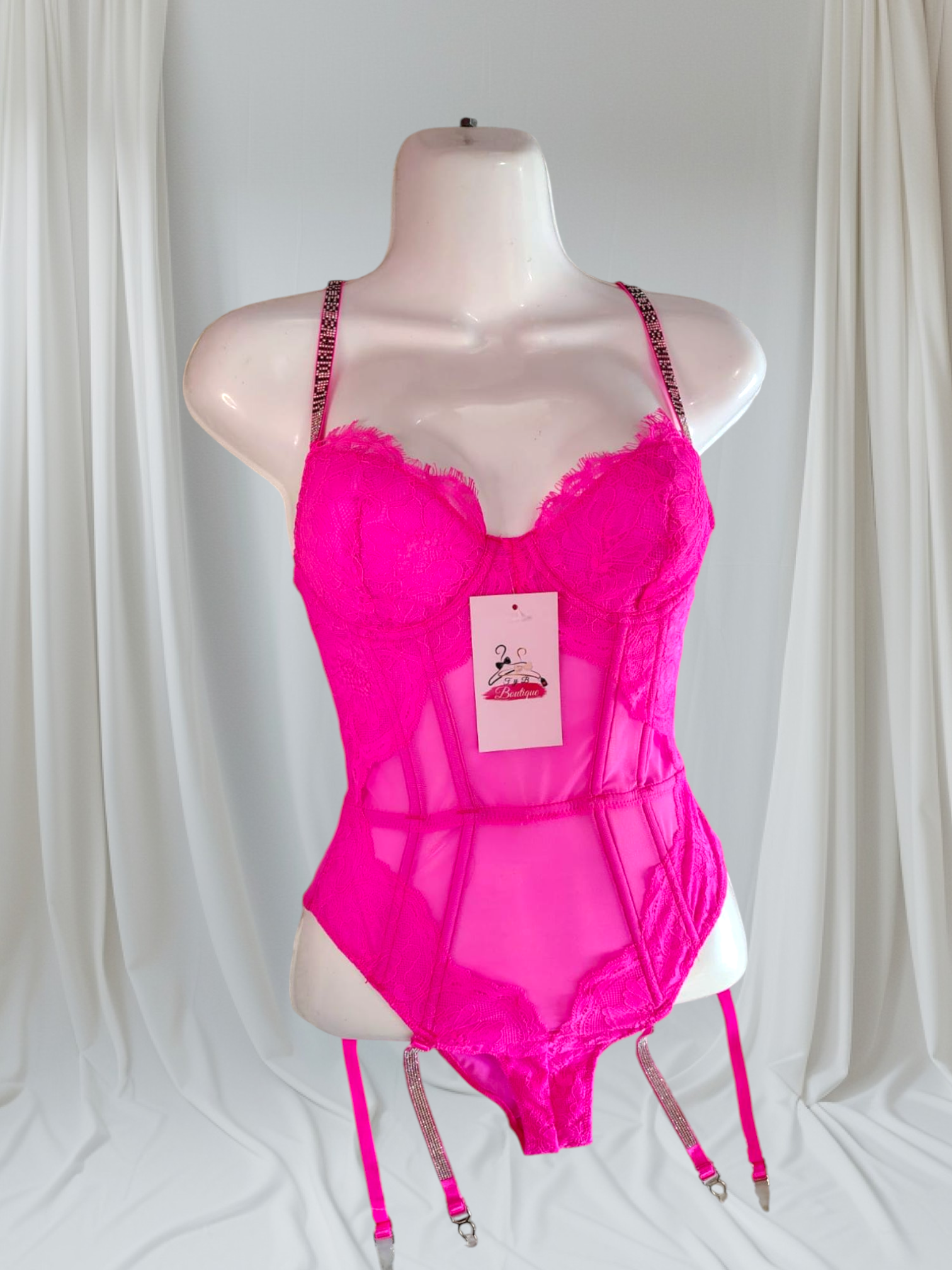 ✨🌸 Lencería | Body premium con encaje Victoria's Secret 🌸✨