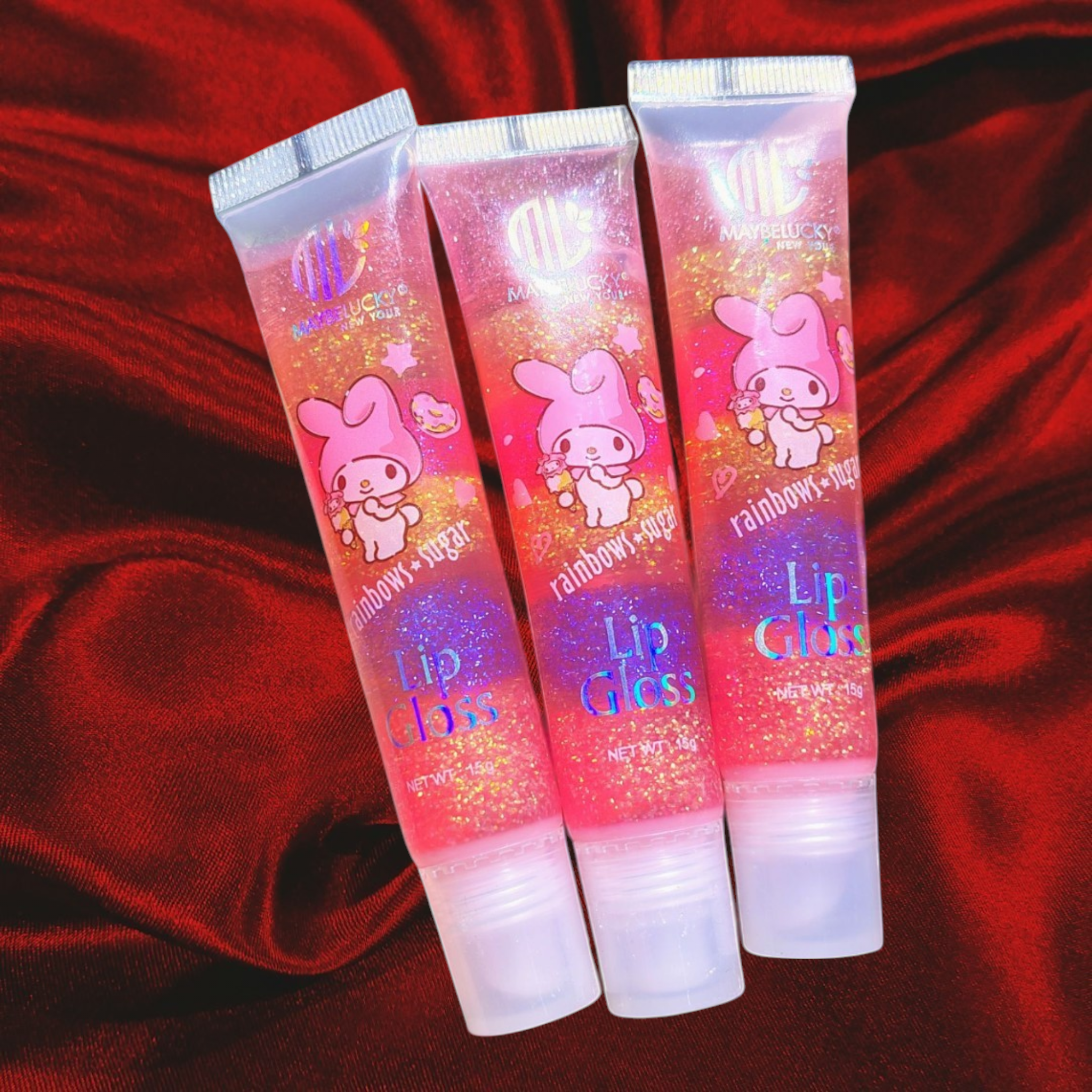 🌸Lip Gloss My Melody Glitter🌸