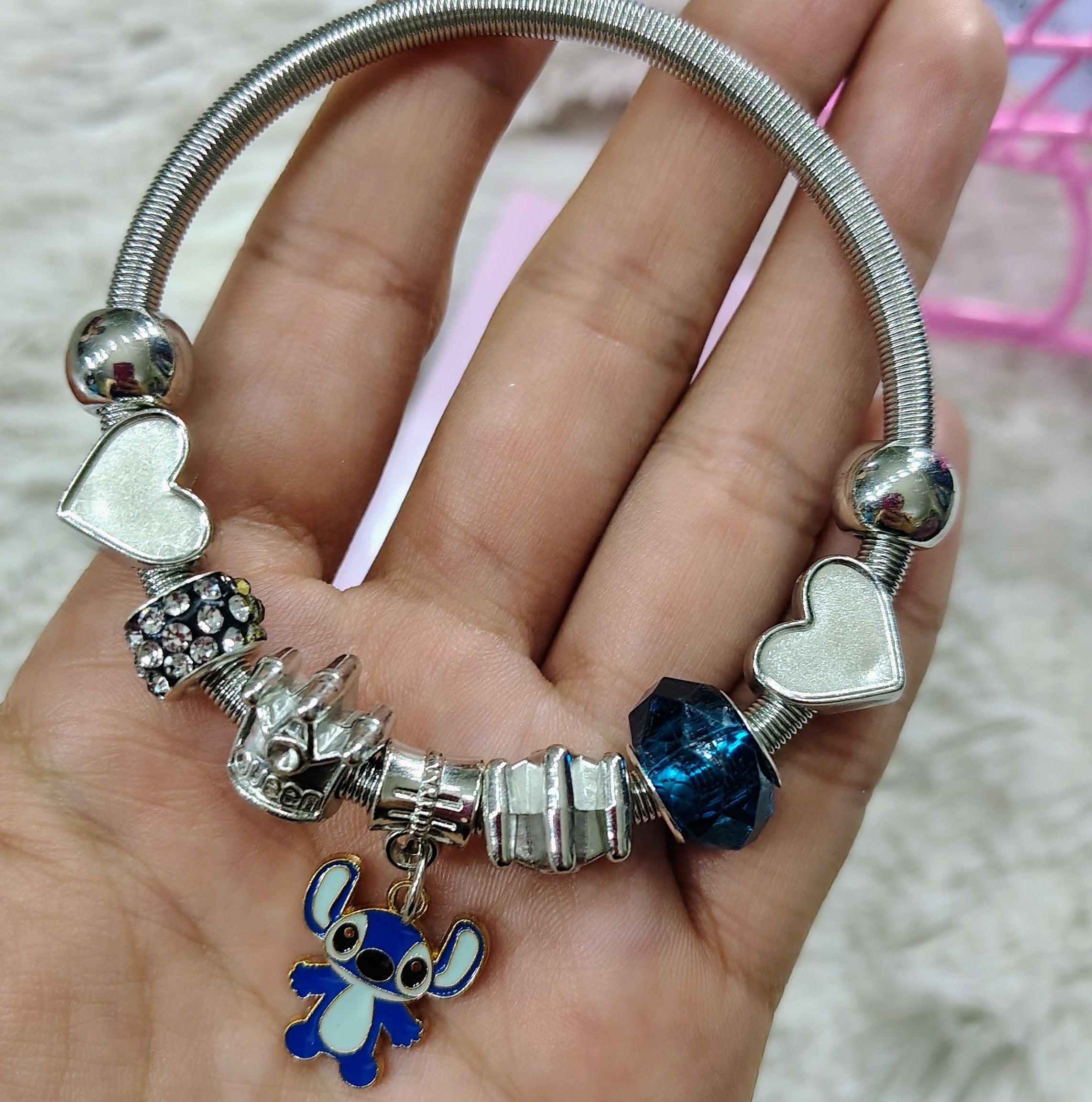 💙✨ Pulsera Charms Stitch 💙✨