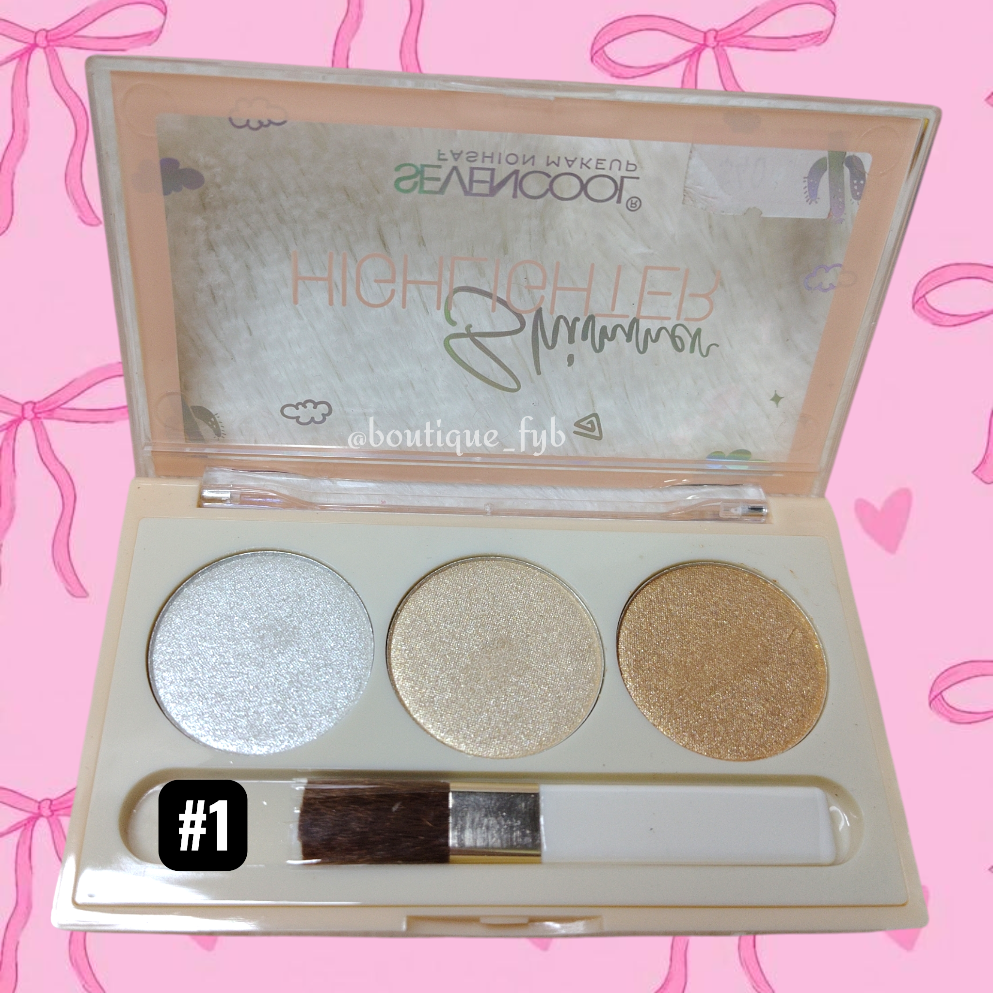 ✨Set de iluminadores con brocha✨