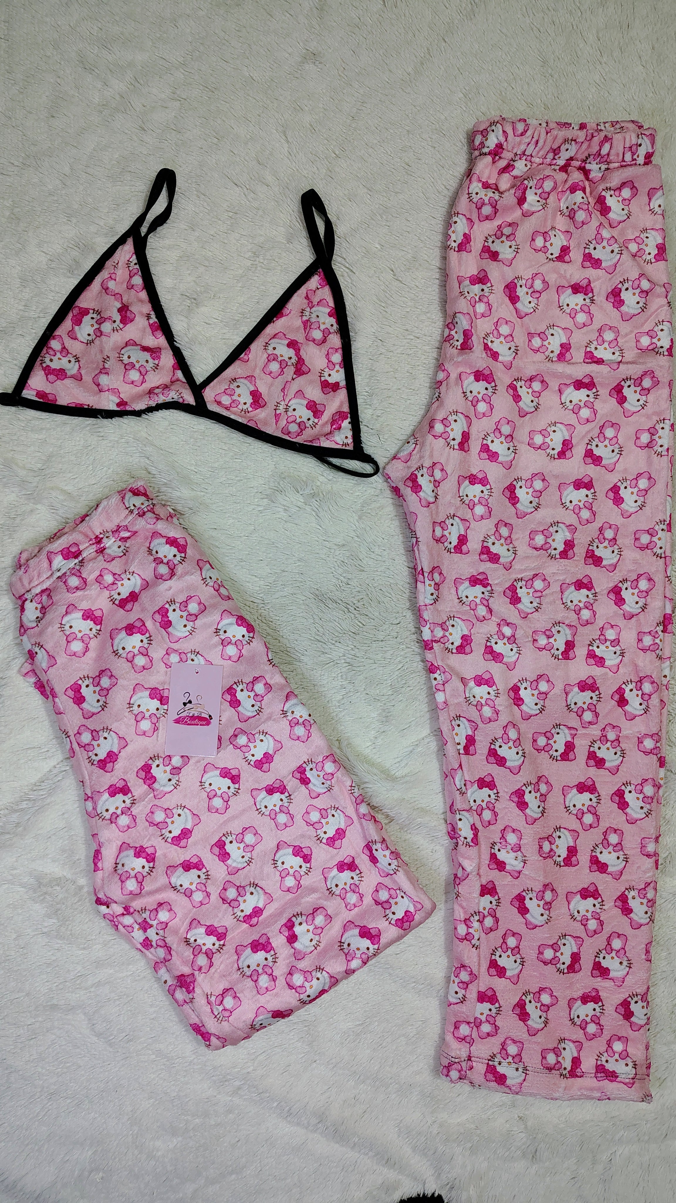 Dúo pijama de pareja, tela polar ✨