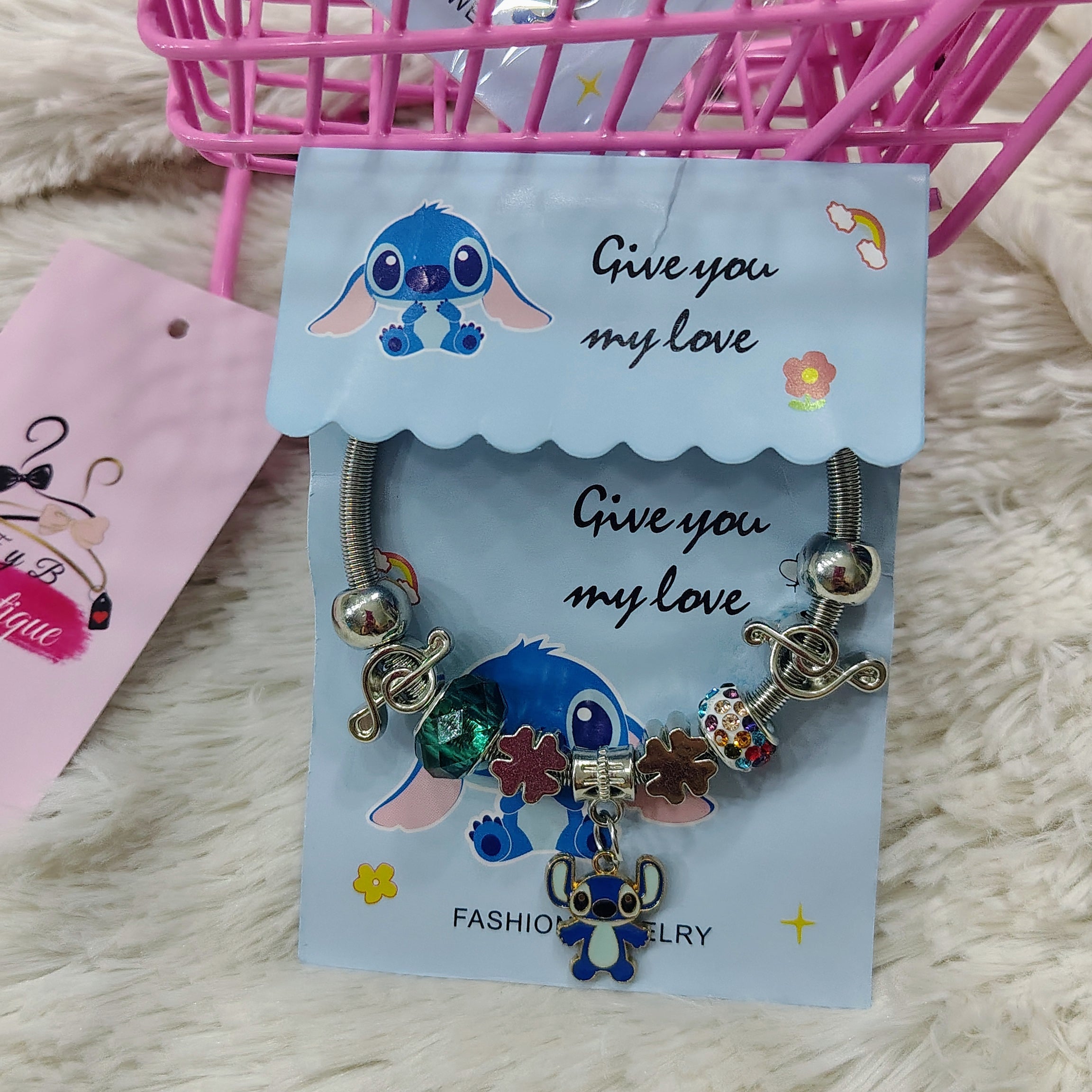 💙✨ Pulsera Charms Stitch 💙✨