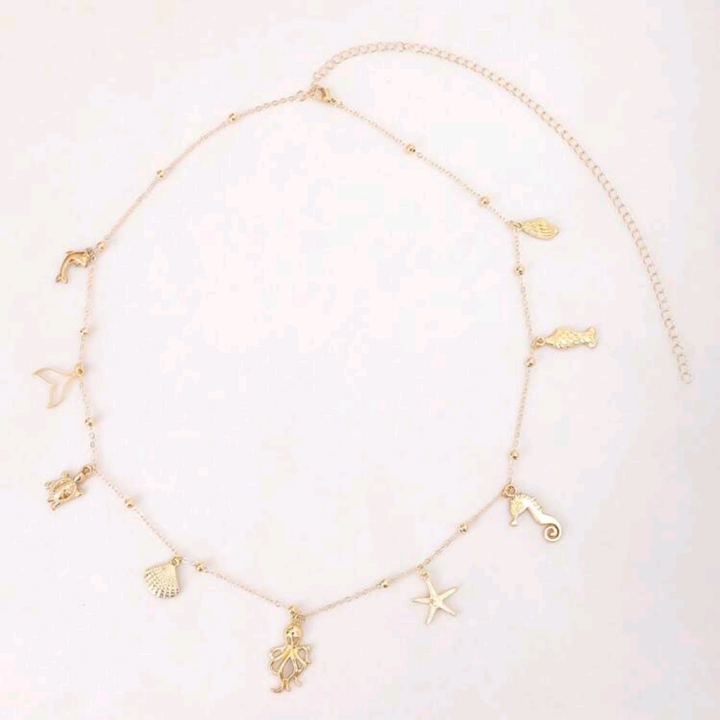 ✨ Cinturilla con dijes marinos ✨