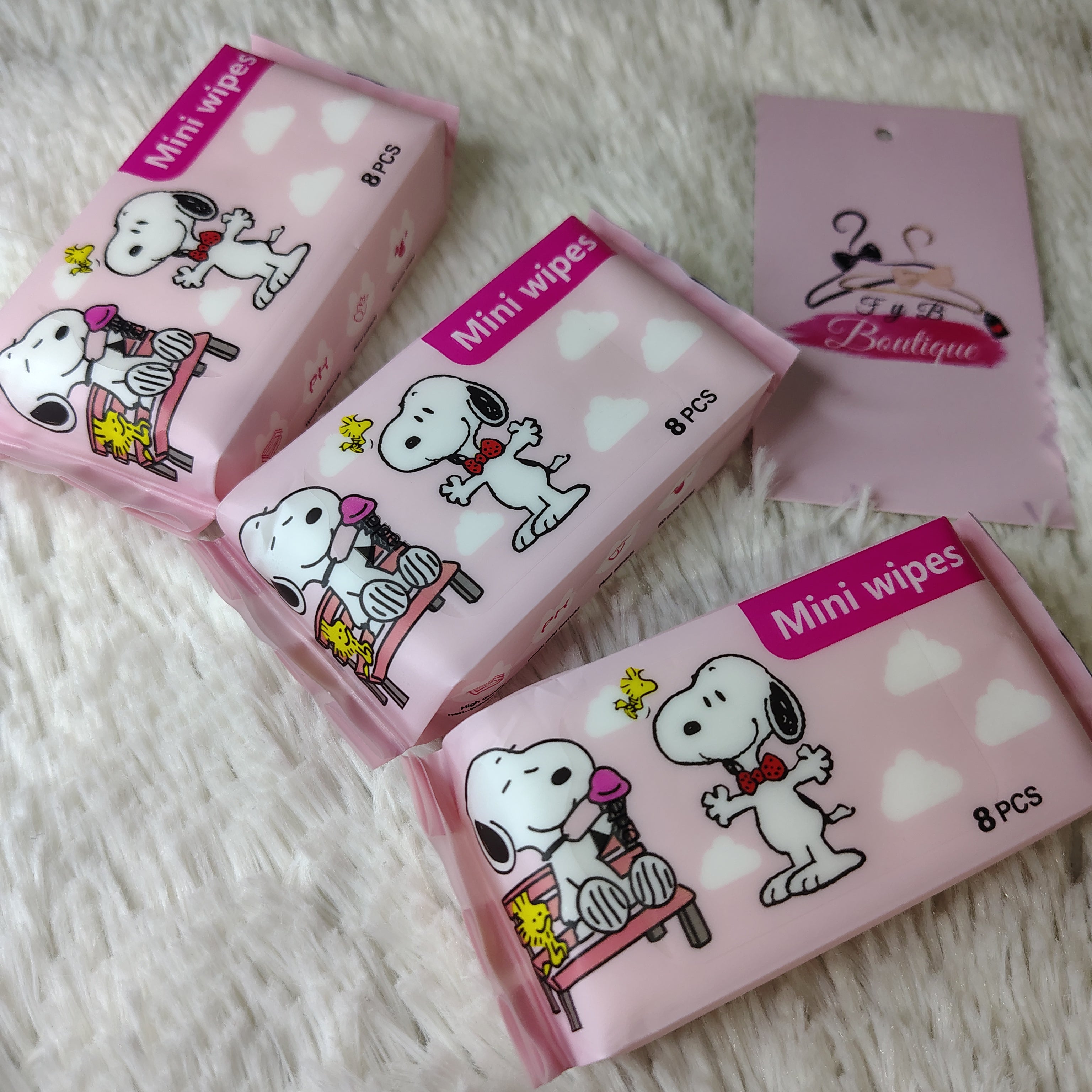 ✨💕Toallitas húmedas Snoopy💕✨