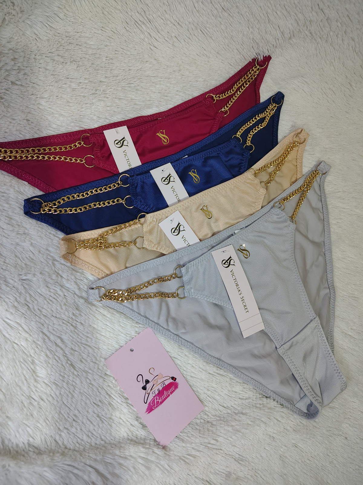 ✨ Bikini de Satén con cadenas Victoria's Secret✨