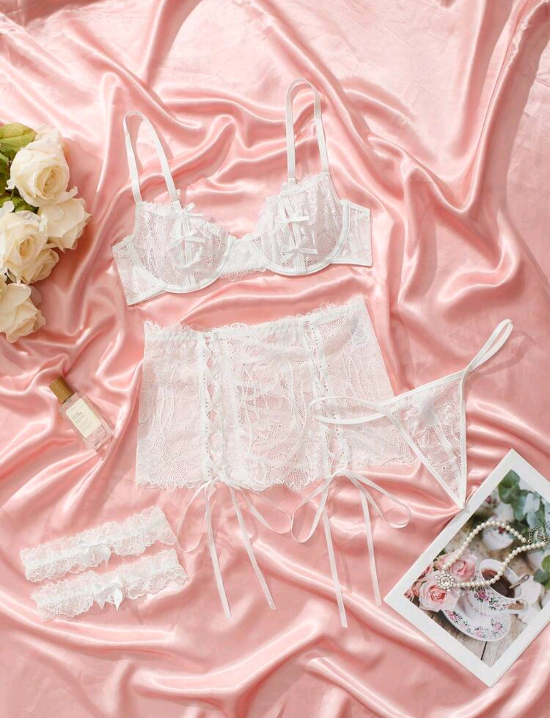 ✨ Lencería | Set Dayana Blanco✨