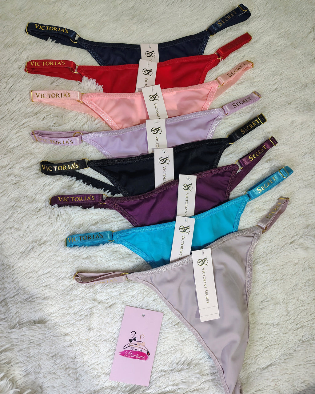 Tanga ajustable Victoria's Secret con cadena atrás ✨🔥