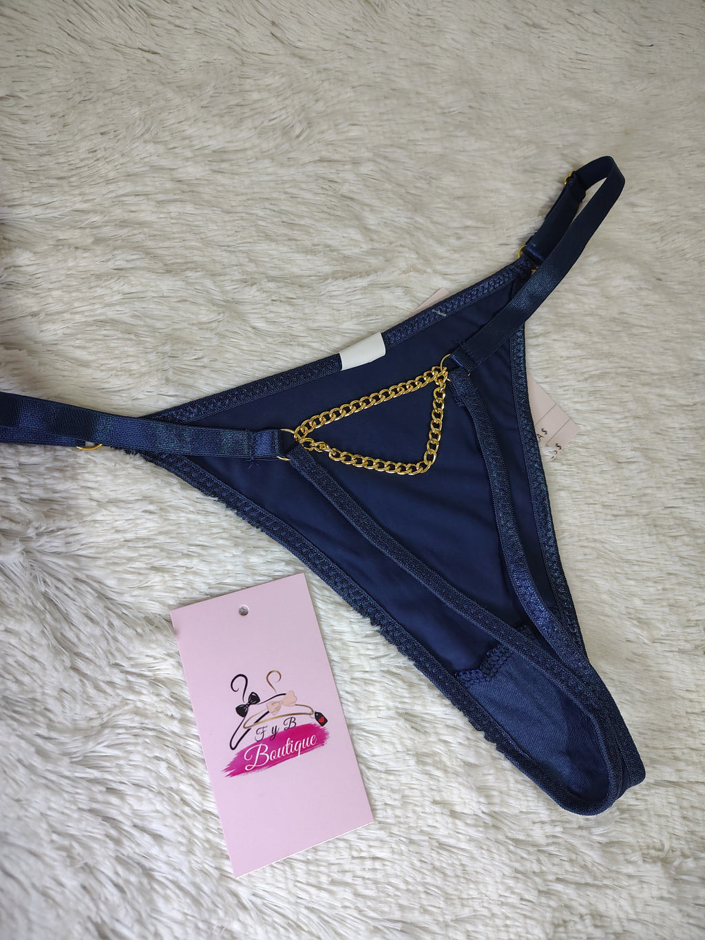 ✨Tanga Ajustable con cadenitas ✨🔥