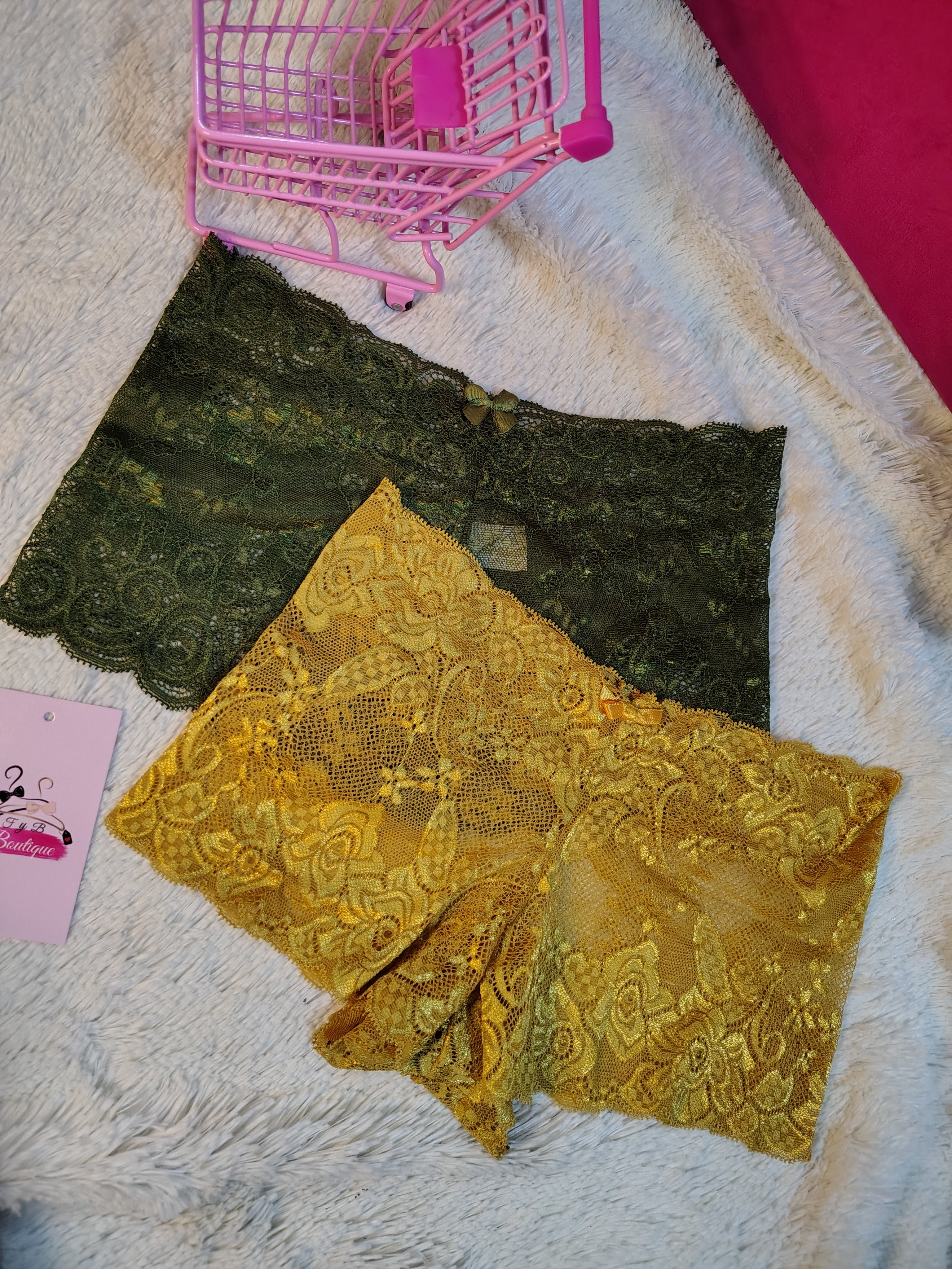 ✨🍑 Dúo bóxer de encaje 🍑✨