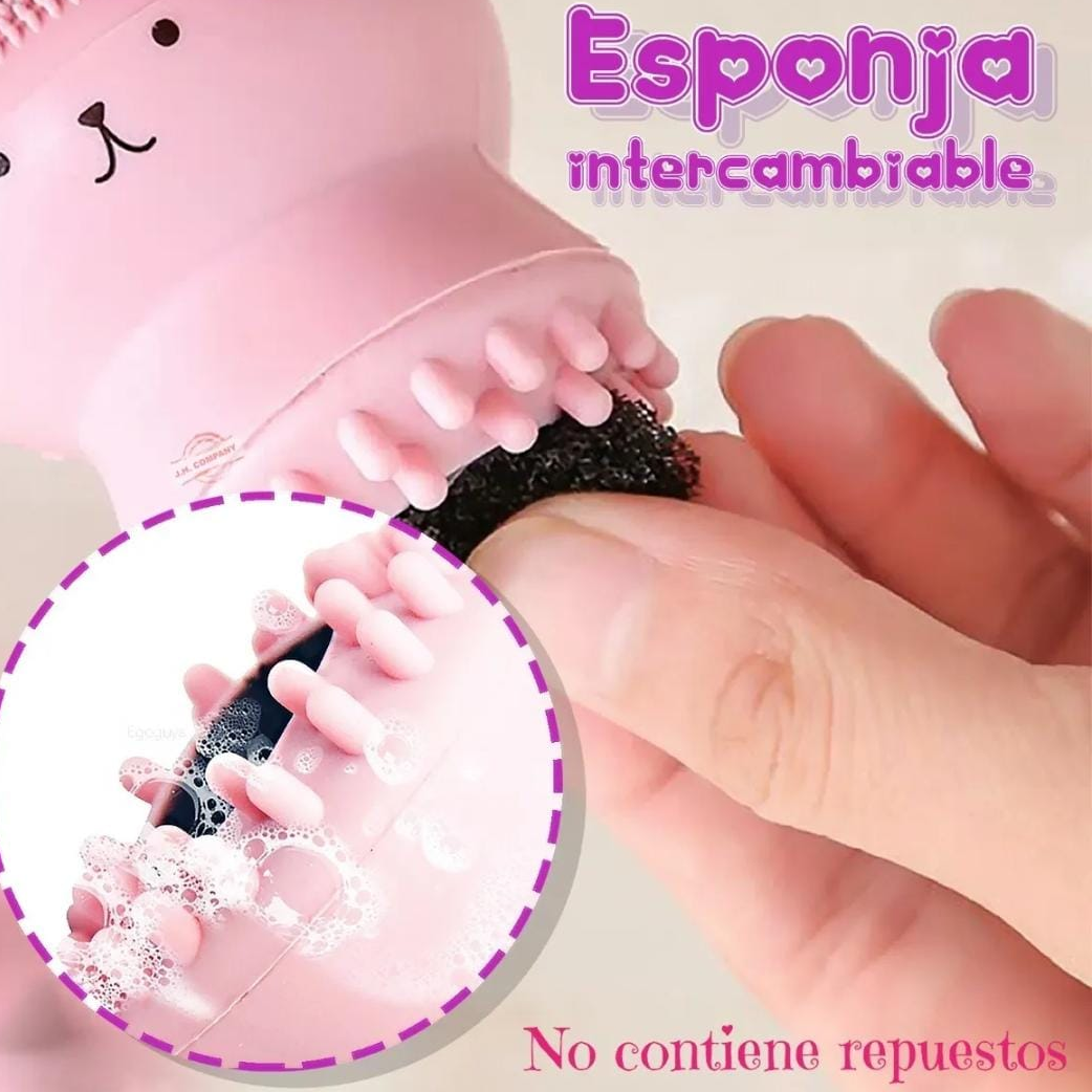 💕Esponja + Pulpo Facial💕