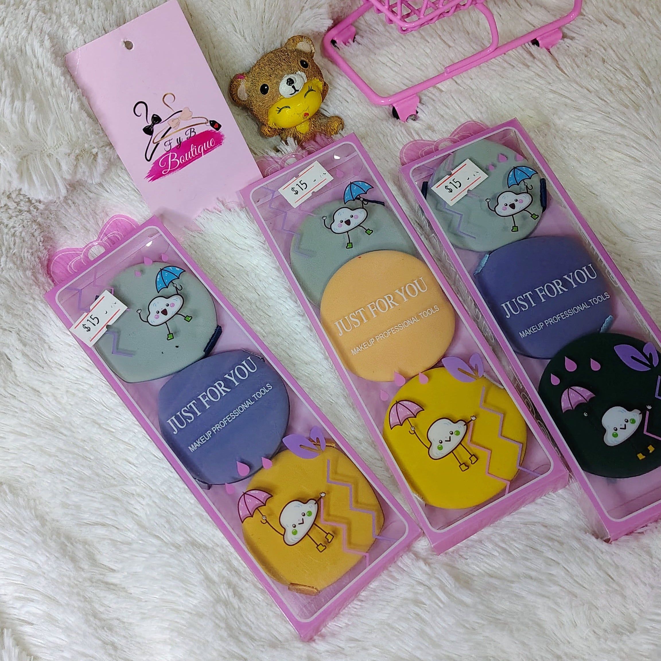 ✨Set de 3 esponjas para maquillaje ✨