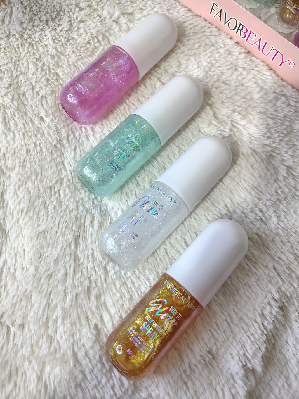 Spray iluminador corporal ✨😍