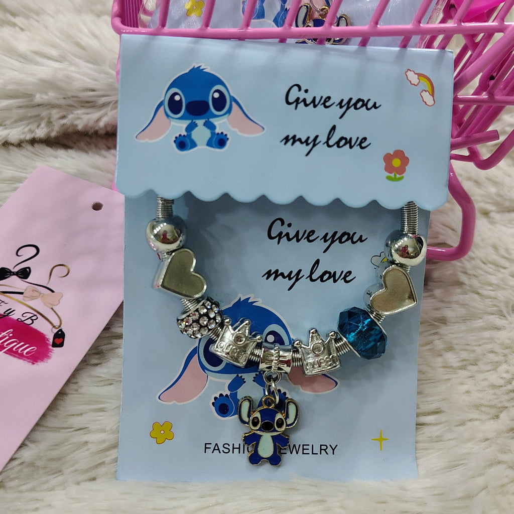 💙✨ Pulsera Charms Stitch 💙✨