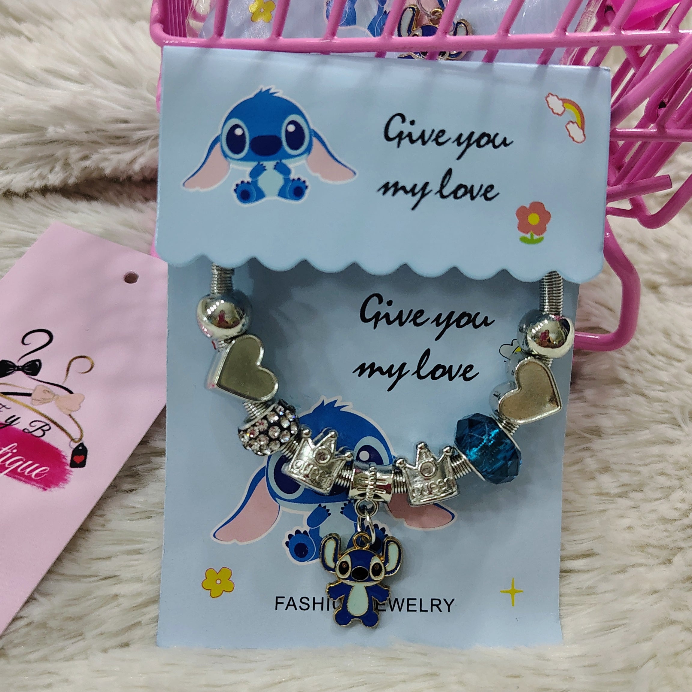 💙✨ Pulsera Charms Stitch 💙✨