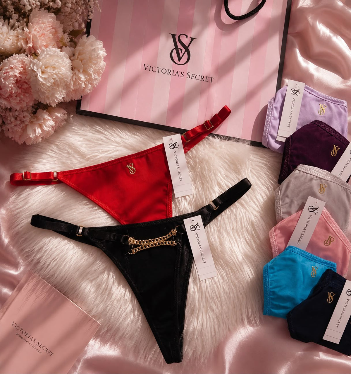 ✨Tanga Ajustable con cadenitas ✨🔥