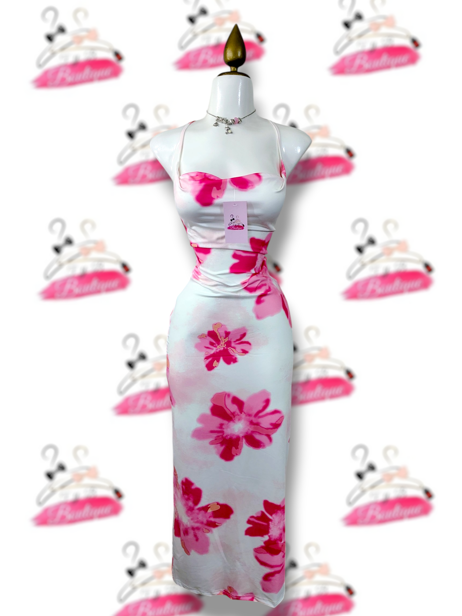 🌸Vestido casual con espalda descubierta🌸🎀