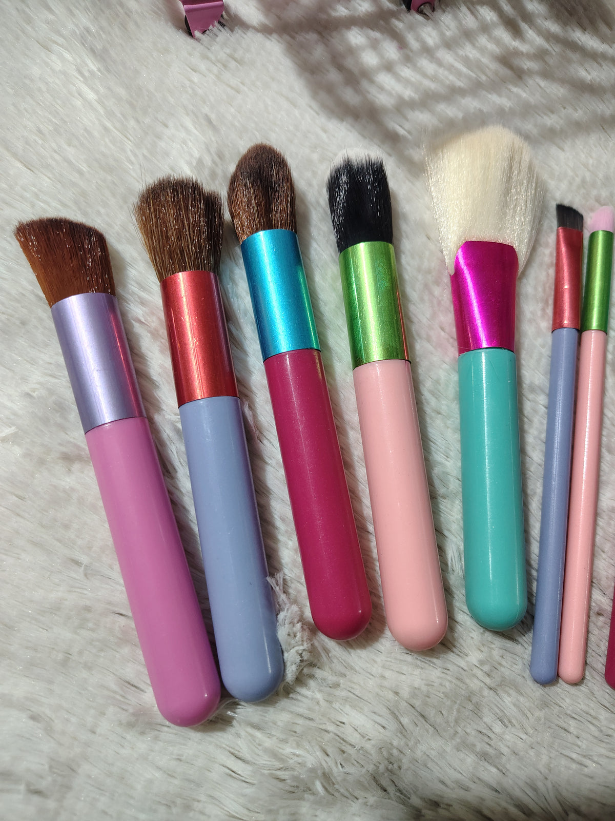 Set de 10 brochas de colores 💕✨
