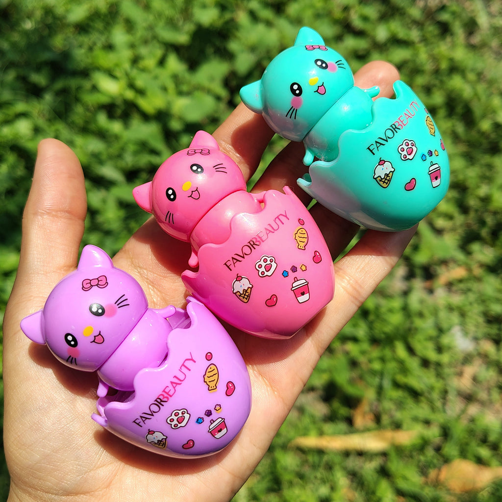 💕✨2 en 1 Lip Gloss + Rubor de gatito💕🐾