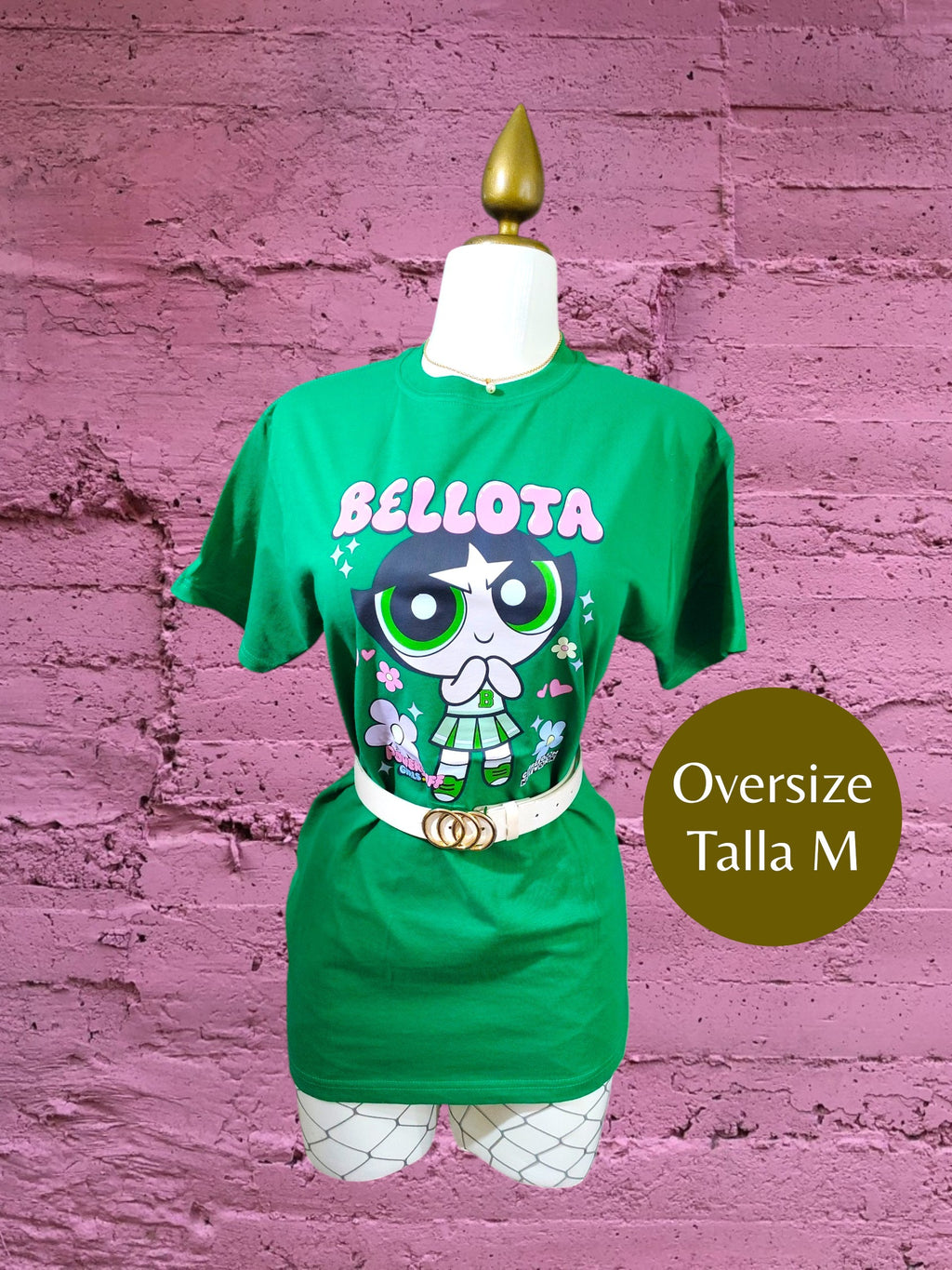 Playera Oversize Talla Mediana
