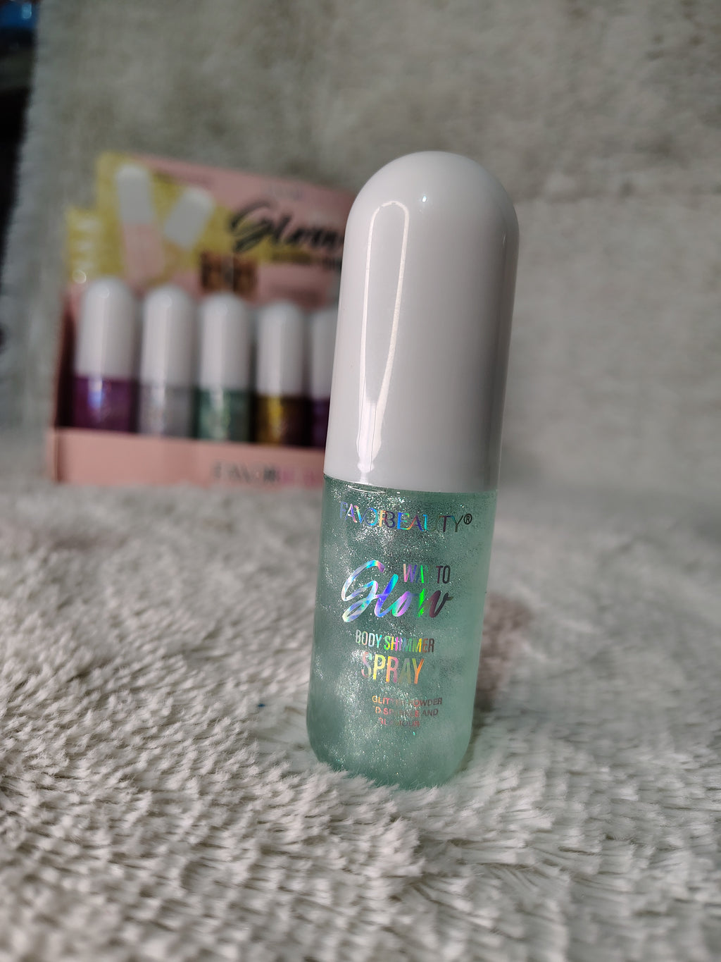 Spray iluminador corporal ✨😍