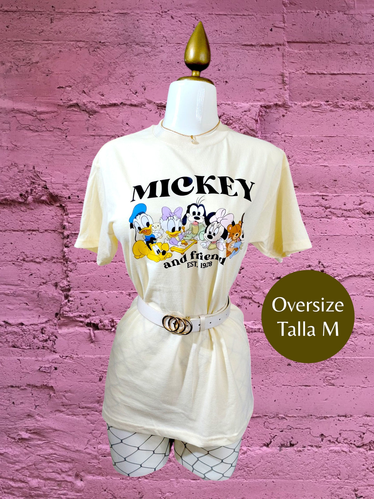 Playera Oversize Talla Mediana
