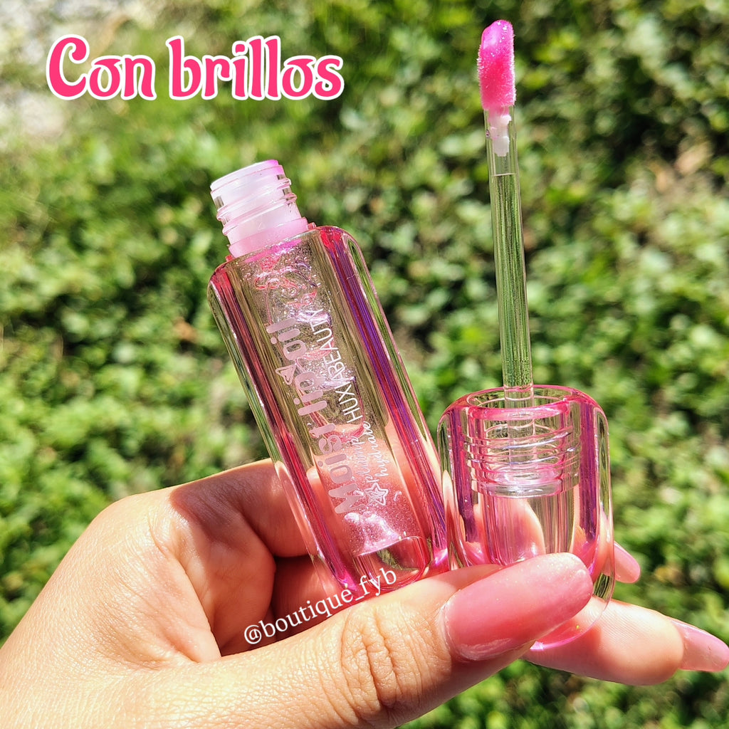 Lipgloss ampolleta con brillos ✨