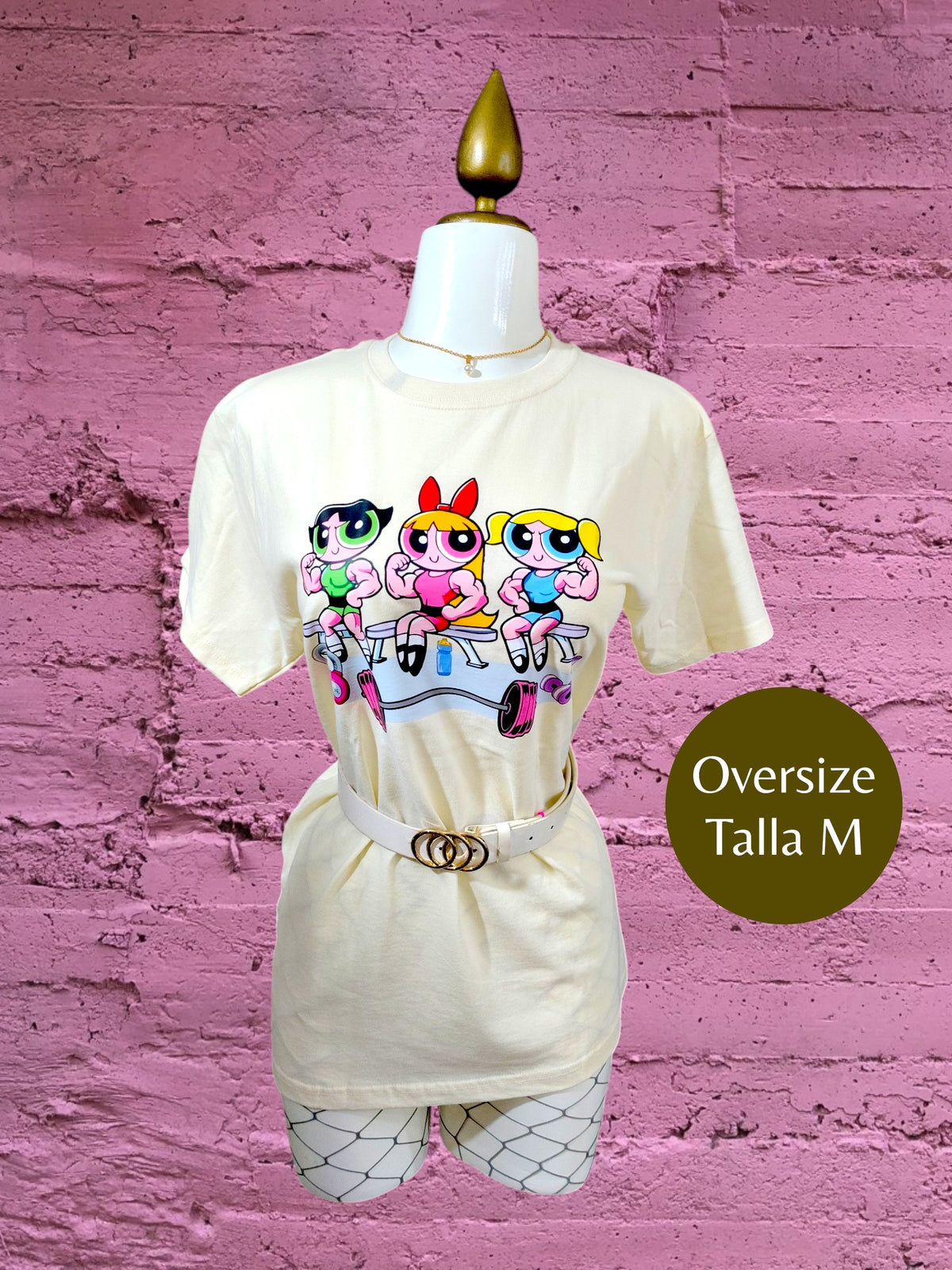 Playera Oversize Talla Mediana