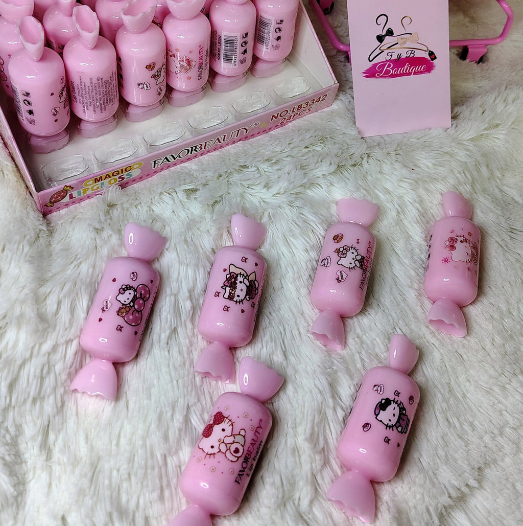 🍬Bálsamo Caramelo Hello Kitty💖🍬