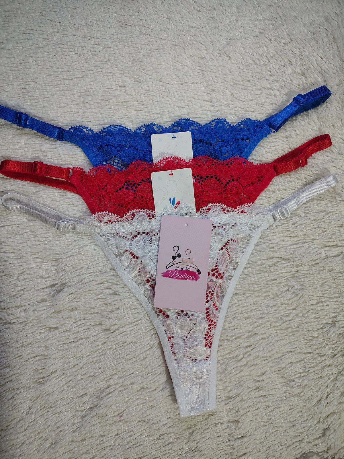 Tanga de encaje ajustable 🔥✨