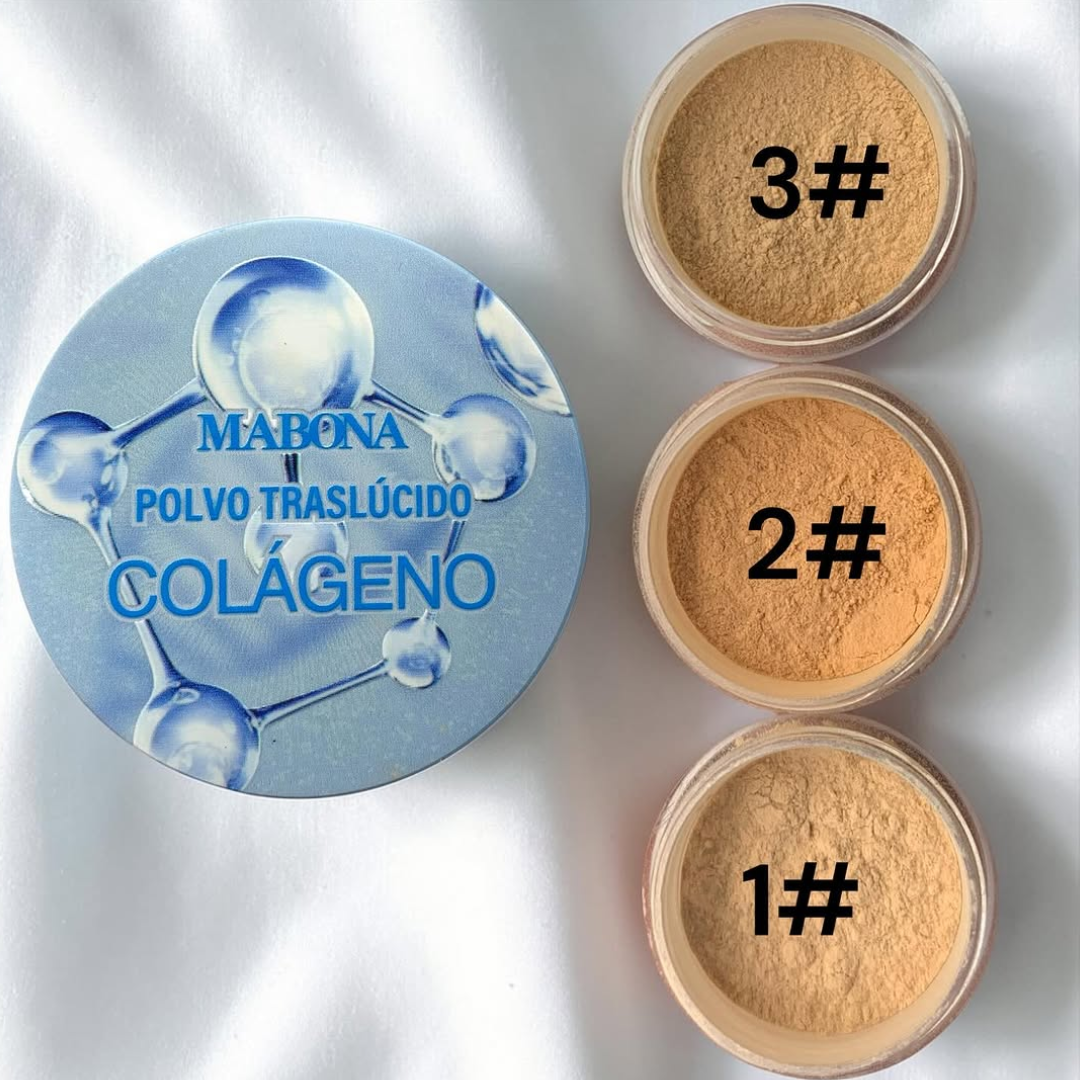 ✨Polvo Traslúcido con colágeno ✨