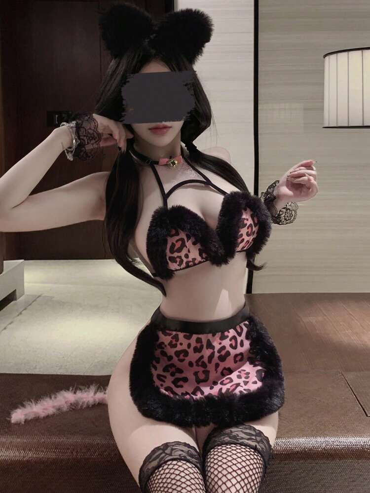 Lencería| Conjunto sexy leopardo ✨