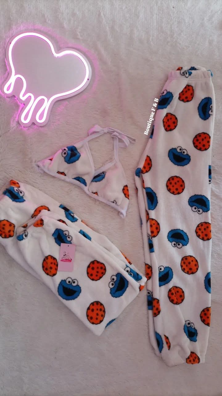 Dúo pijama para pareja, tela polar 🫶🏻✨