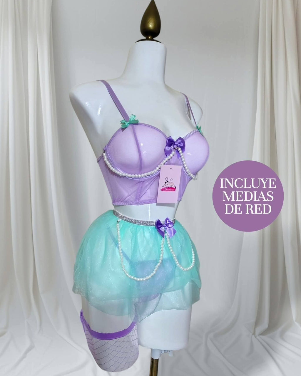🧜🏻‍♀️💜 Lencería| Set Ariel🧜🏻‍♀️💜